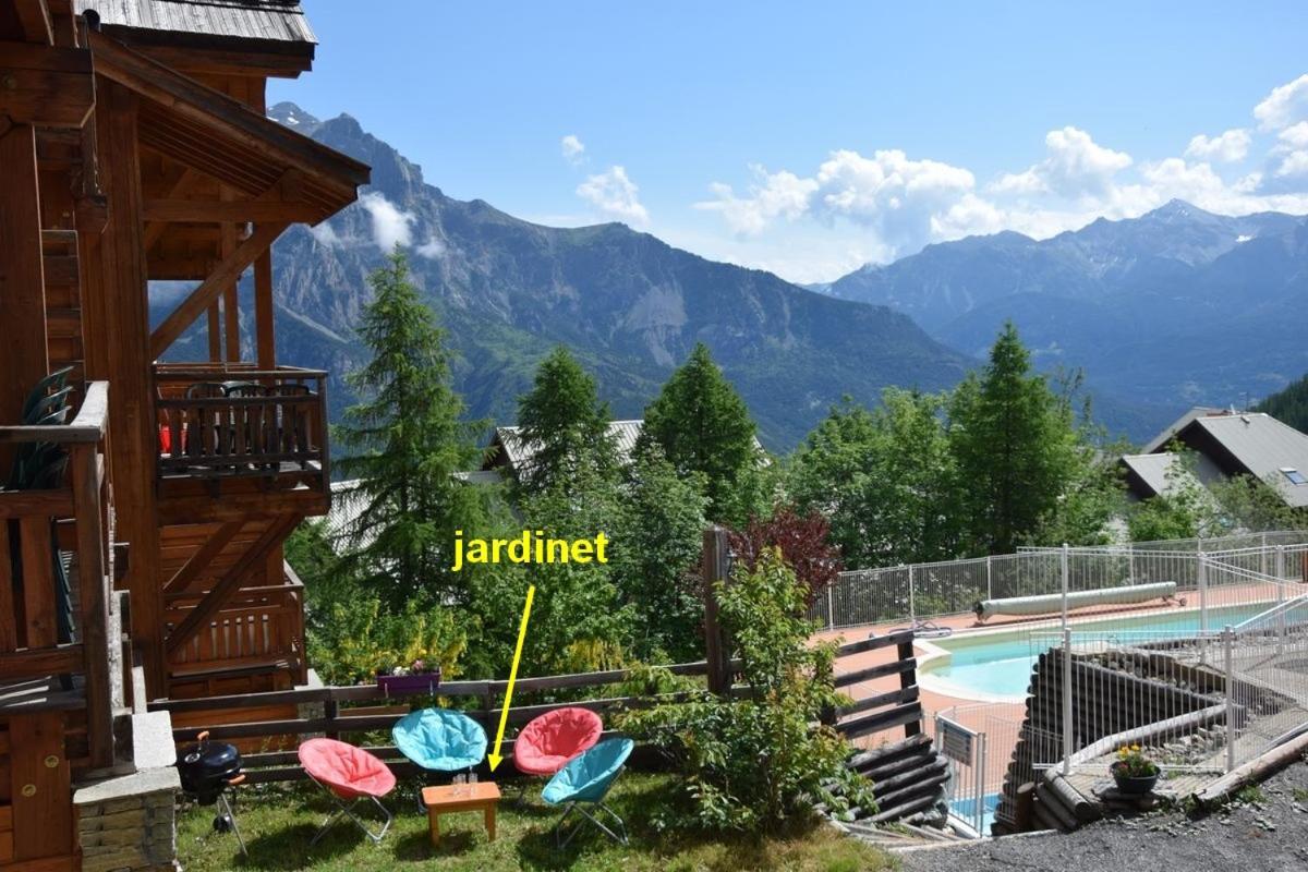 Les Petits Eterlous Appartement T3 36M2 A Puy St Vincent 1800 Alpes Du Sud 6 Personnes Parking Prive Couvert Puy-Saint-Vincent Buitenkant foto