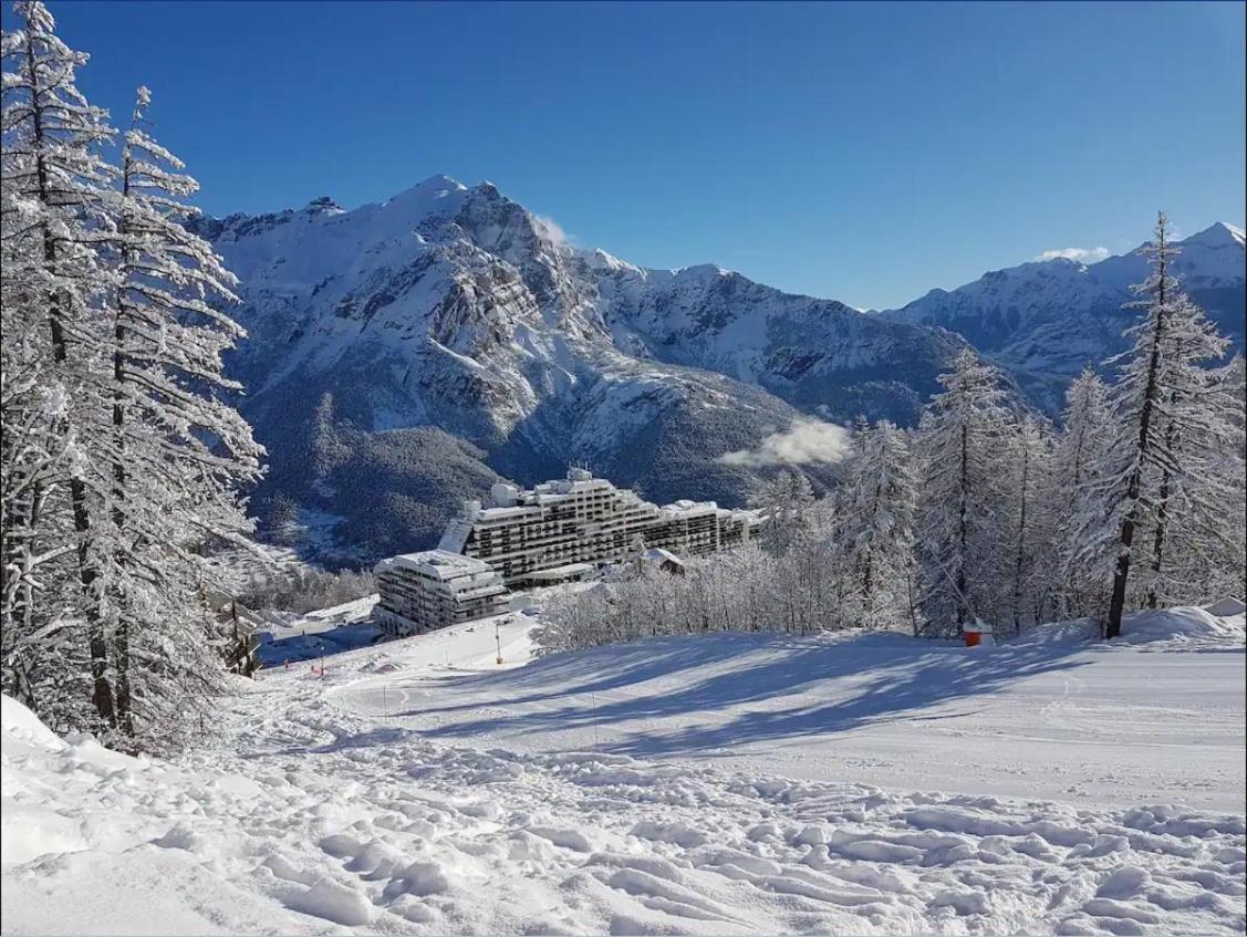 Les Petits Eterlous Appartement T3 36M2 A Puy St Vincent 1800 Alpes Du Sud 6 Personnes Parking Prive Couvert Puy-Saint-Vincent Buitenkant foto
